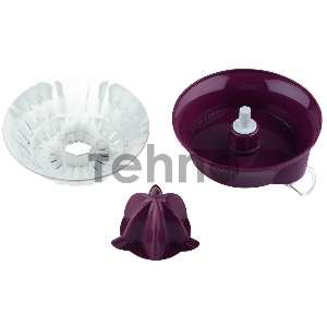 Соковыжималка цитрусовая Scarlett  SC-JE50C07 25Вт рез.сок.:700мл. белый/красный