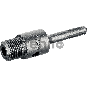 Державка ЗУБР для бур коронки с хвостовиком SDS Plus, L-100мм,резьба М22,конусное крепление центрир сверла