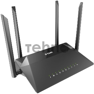 Беспроводной двухдиапазонный гигабитный маршрутизатор D-Link DIR-853/URU/R3A AC1300 Wave 2 с поддержкой технологии MU-MIMO, 3G/LTE и USB-портом 3.0