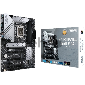 Материнская плата Asus PRIME Z690-P D4-CSM LGA1700 ATX 4xDDR4 4xPCIEx16 PCIEx1 3xM.2 HDMI DP USBC 2.5GLAN RTL