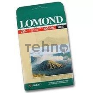 Фотобумага Lomond 0102035 10x15/230г/м2/50л./белый глянцевое для струйной печати