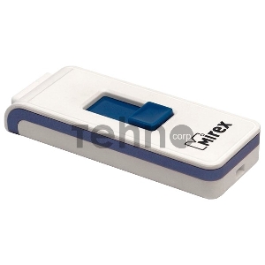 Флеш Диск 32GB Mirex Shot, USB 2.0, Белый