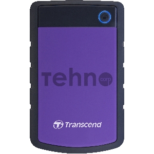 Внешний жесткий диск 4.0Tb Transcend Portable HDD StoreJet 2.5 (TS4TSJ25H3P) USB3.0 Durable anti-shoc