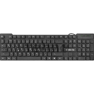 Клавиатура USB DEFENDER ELEMENT HB-190 RU BLACK 45191