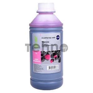 Чернила Cactus CS-EPT6736-1000 светло-пурпурный 1000мл для Epson L800/L810/L850/L1800 Чернила Cactus CS-EPT6736-1000 светло-пурпурный 1000мл для Epson L800/L810/L850/L1800
