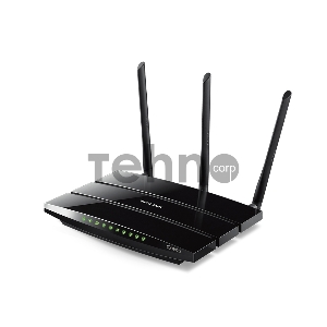 Беспроводный двухдиапазонный  TP-Link маршрутизатор с VDSL/ADSL модемом SOHO Archer VR400, 867 Мбит/с + 300 Мбит/с, VDSL2/ADSL2+, Annex A, 4 порта 100 Мбит/с, 1 порт WAN 1000 Мбит/с, 1 порт USB 2.0
