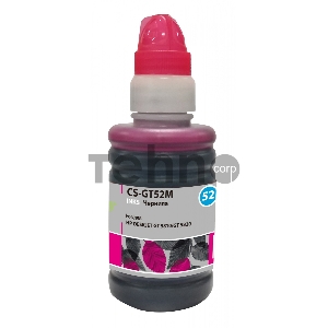 Чернила Cactus CS-GT52M пурпурный 100мл для HP Deskjet GT