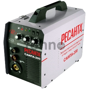 Сварочный аппарат инверторный полуавтоматический Ресанта САИПА-200 65/9 Сварочный аппарат инверторный полуавтоматический Ресанта САИПА-200 65/9
