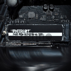 Накопитель SSD Patriot M.2 512Gb P400 <P400P512GM28H> (PCI-E 4.0 x4, up to 5000/3300MBs, 550000 IOPs, TBW 400Tb, 22х80mm, graphene heatsink)