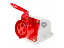 Розетка 114 стационарная 3Р+РЕ 16А 380В IP44 REXANT