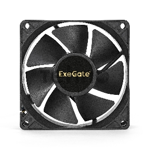 Вентилятор ExeGate E08025H4P-PWM, 80x80x25 мм, гидродинамический, 4pin, PWM, 23dBA