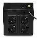 Источник бесперебойного питания PowerMan Smart Sine 1000 black (Pure Sine Wave/LCD Display/USB/Software/RJ11/45), фото 9