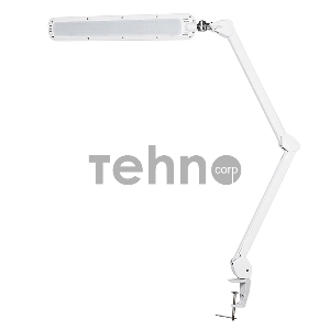 Лампа настольная бестеневая REXANT, струбцина, «ECO light t», 90 SMD LED, сенсорный диммер, белая Лампа настольная бестеневая REXANT, струбцина, «ECO light t», 90 SMD LED, сенсорный диммер, белая