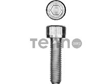 Винт ЗУБР DIN 912, М8x25 мм, 5 кг /350 шт./, кл. пр. 8.8, оцинкованный, 30318-08-025