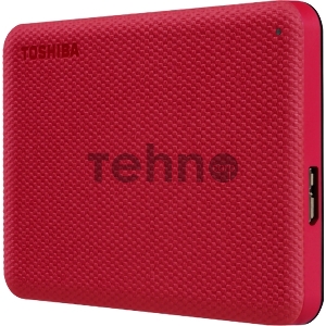 Внешний жесткий диск TOSHIBA HDTCA20ER3AA/HDTCA20ER3AAU Canvio Advance 2ТБ 2.5 USB 3.0 красный