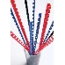 Пружины для переплета пластиковые Fellowes FS-53459 10мм синяя 100 шт., фото 1