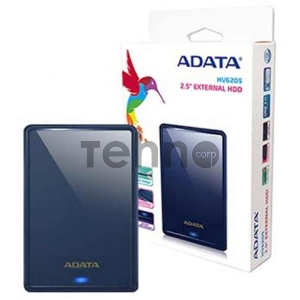 Внешний жесткий диск 2TB ADATA HV620S, 2,5 , USB 3.1, Slim, Темно-синий