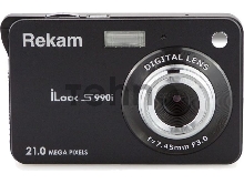 Фотоаппарат Rekam iLook S990i черный 21Mpix 2.7