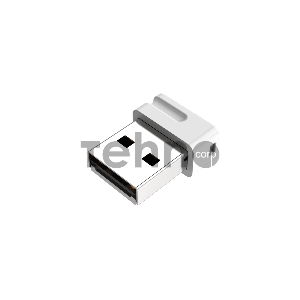 Флеш Диск Netac U116 64Gb <NT03U116N-064G-20WH>, USB2.0, миниатюрная пластиковая белая