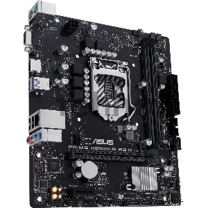 Материнская плата Asus PRIME H510M-R R2.0-SI Soc-1200 Intel H470 2xDDR4 mATX AC`97 8ch(7.1) GbLAN+VGA+HDMI White Box