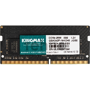 Память DDR4 8Gb 2666MHz Kingmax KM-SD4-2666-8GS RTL PC4-21300 CL17 SO-DIMM 260-pin 1.2В dual rank