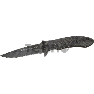 Нож ЗУБР 47702_z01 ЭКСПЕРТ ОХОТНИК  складной цельнометаллический, 205мм/лезвие 90мм