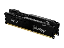 Память оперативная Kingston 16GB 1600MHz DDR3 CL10 DIMM (Kit of 2) FURY Beast Black