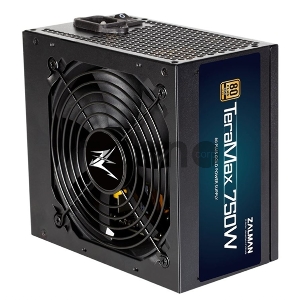 Блок питания Zalman ZM750-TMX, 750W, ATX12V v2.52, APFC, 12cm Fan, 80+ Gold, Full Modular, Retail