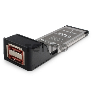 Контроллер Gembird Express Card PCMCIAX/34 на eSATA 2 порта