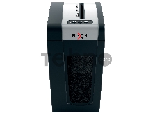 Шредер Rexel Secure MC6-SL черный (секр.P-5)/перекрестный/6лист./18лтр./скрепки/скобы