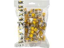 Клемма IEK СМК UKZ60-412-100 2x 0.2-0.4мм2 дл.19мм ш.13.5мм желтый (упак.:100шт)