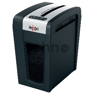 Шредер Rexel Secure MC6-SL черный (секр.P-5)/перекрестный/6лист./18лтр./скрепки/скобы