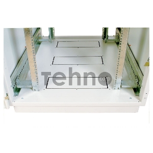 Шкаф телекоммуникационный напольный 42U (800x800) дверь металл (3 места), [ ШТК-М-42.8.8-3ААА ]