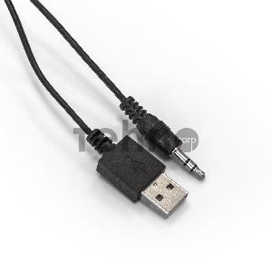 Акустическая система 2.0 ExeGate EX289687RUS Accord 230 (питание USB,Bluetooth, 2х3Вт (6Вт RMS), 60-20000Гц, цвет черный, RGB подсветка)