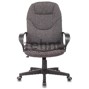 Кресло руководителя Бюрократ CH-868LT Bahama серый крестовина пластик