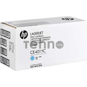 Контрактный Тонер Картридж HP 507Y CE401YC голубой для HP M551/M570/M575