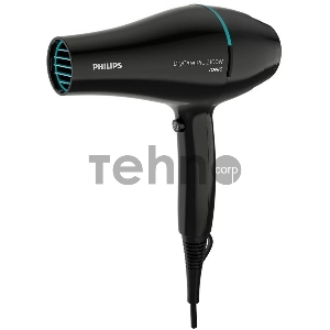 Фен Philips BHD272/00 / 2100 Вт, ионизация, 6 настроек температуры/скорости воздушного потока, насадка-концентратор 9 мм, холодный обдув, черный
