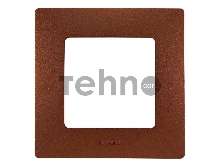 ETIKA Рамка 1пост цвет какао ETIKA Рамка 1пост цвет какао