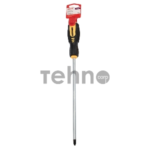 Отвертка крестовая PH 3х250 мм, двухкомпонентная рукоятка REXANT