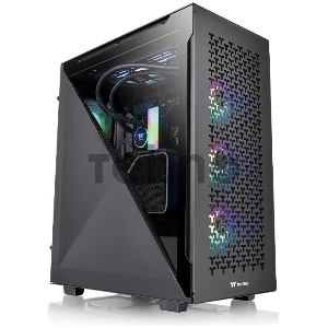 Корпус Thermaltake Divider 500 TG Air CA-1T4-00M1WN-02 Black/Win/SPCC/Tempered Glass*2/Mesh Front &; Top Panel/120mm Standard Fan*2 (528627)