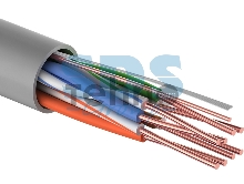 Кабель UTP PROconnect 4PR 24AWG, CU (медь), CAT5E, 100 МГц, PVC, серый, бухта 100 м