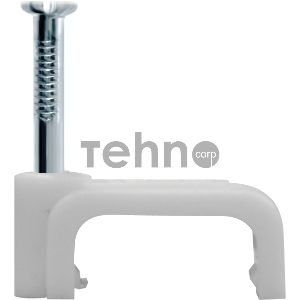 Скоба креп. прям. d6 с гвозд. NCS-06-50 (уп.50шт) Navigator 71081