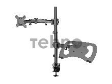 Кронштейн для монитора/ноутбука Cactus CS-VM-LH07-BK черный 13