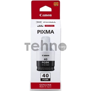 Контейнер с чернилами Canon GI-40 BK для GM2040/G5040/G6040. Чёрный. 6000 страниц.