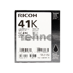 Картридж гелевый Ricoh GC 41K (2.5К) черный Aficio Aficio 3110DN/ 3110DNw/3100SNw/3110SFNw