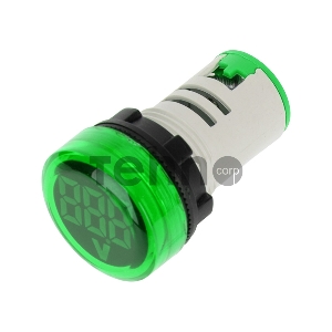 Индикатор значения напряжения зеленый VD22 70-500 В REXANT