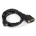 Кабель-переходник HDMI-VGA ExeGate EX-CC-HDMIM-VGAM-1.8 (19M/15M, 1,8м), фото 1
