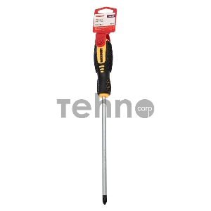 Отвертка крестовая PH 3х200 мм, двухкомпонентная рукоятка REXANT