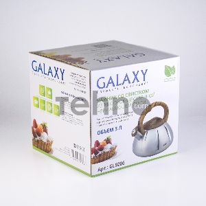 Чайник Galaxy GL 9206 со свистком, 3л