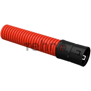 Труба гофрированная двустенная ПНД d63мм с муфтой SN14 красн. (уп.50м) IEK CTG12-063-K04-050-R